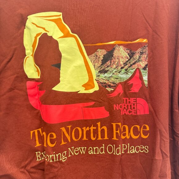 The North Face T Shirt - XL - Rust Colour - Picture 2 of 2
